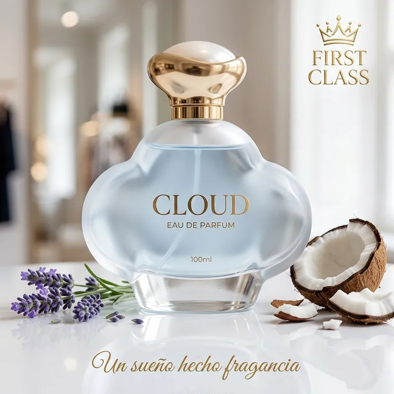 Fragancia inspirada en Cloud, foto de FIRST CLASS