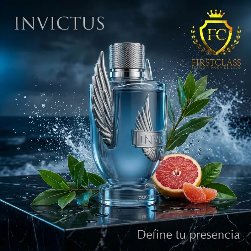 Fragancia inspirada en Invictus, foto de FIRST CLASS