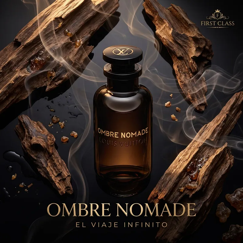 Fragancia inspirada en Ombre Nomade, foto de FIRST CLASS